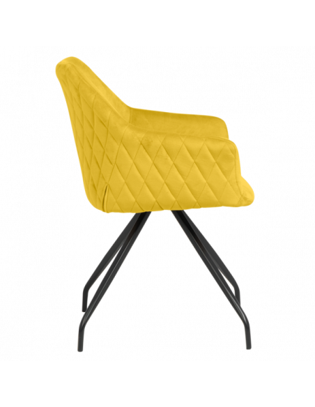 Трапезен стол KENDAL - жълт BF 2