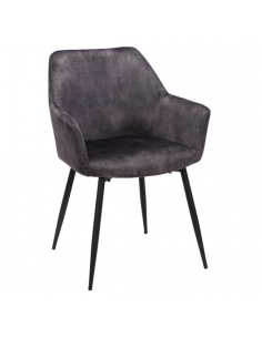 Трапезен стол TIPTON - антрацит MJ 1