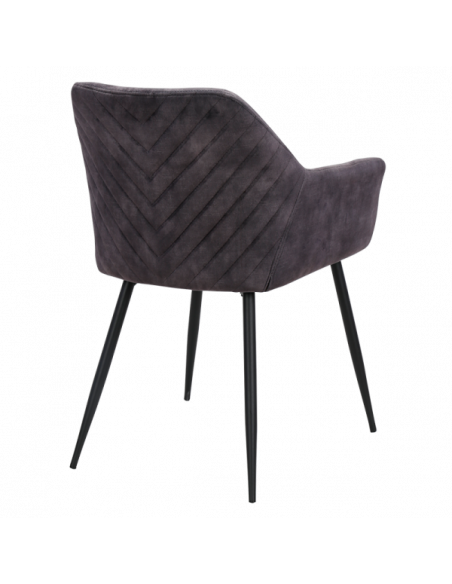 Трапезен стол TIPTON - антрацит MJ 1