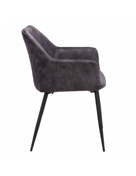 Трапезен стол TIPTON - антрацит MJ 1