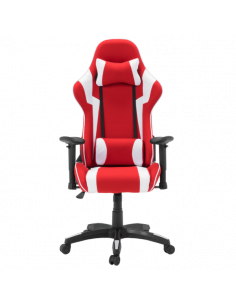 Геймърски стол Carmen 6312 - бял - червен 2