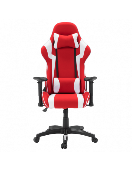 Геймърски стол Carmen 6312 - бял - червен