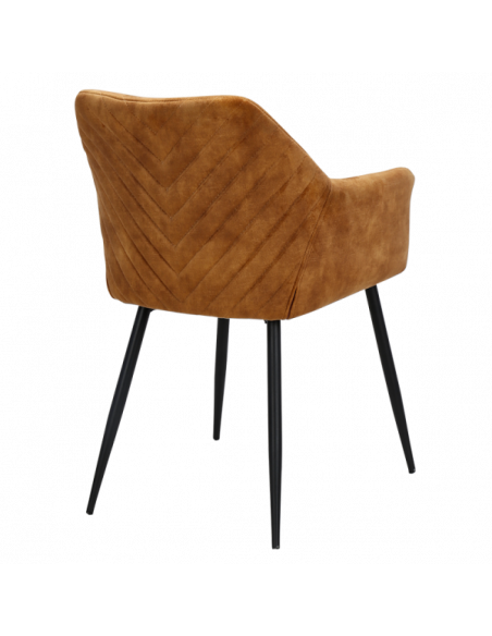 Трапезен стол TIPTON - оранжев MJ 1