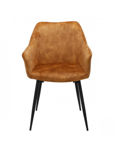 Трапезен стол TIPTON - оранжев MJ 1