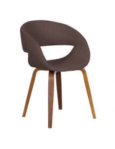 Трапезен стол Carmen 9975 - орех - кафяв