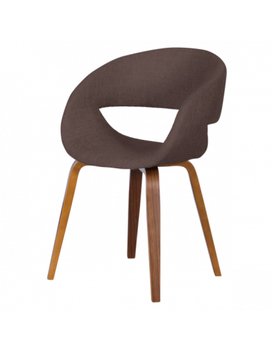 Трапезен стол Carmen 9975 - орех - кафяв