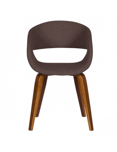 Трапезен стол Carmen 9975 - орех - кафяв