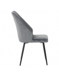 Трапезен стол LAREDO - сив 2