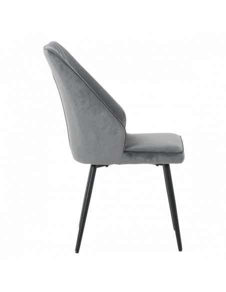 Трапезен стол LAREDO - сив