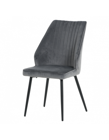 Трапезен стол LAREDO - сив