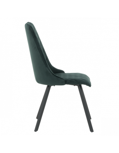 Трапезен стол ATLANTA - тъмнозелен