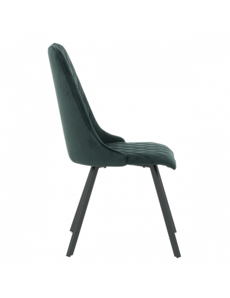 Трапезен стол ATLANTA - тъмнозелен