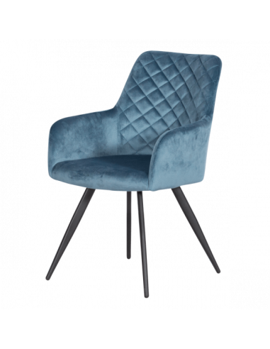 Трапезен стол ETON - син BF 2