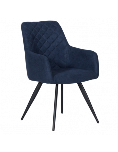 Трапезен стол ETON - тъмносин BF 3