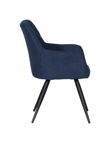 Трапезен стол ETON - тъмносин BF 3