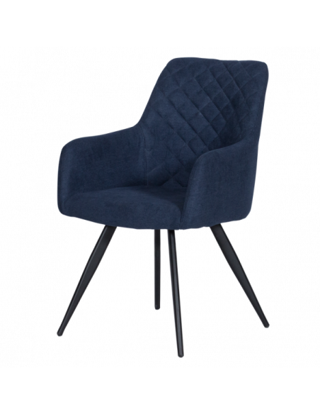 Трапезен стол ETON - тъмносин BF 3