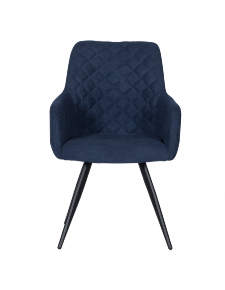 Трапезен стол ETON - тъмносин BF 3