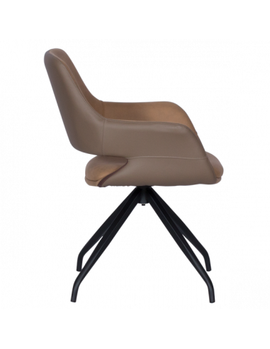 Трапезен стол WINSLOW -  златно кафяв SF 2