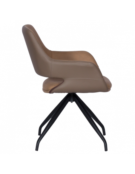 Трапезен стол WINSLOW -  златно кафяв SF 2