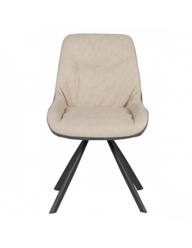 Трапезен стол FROME - крем SF 2