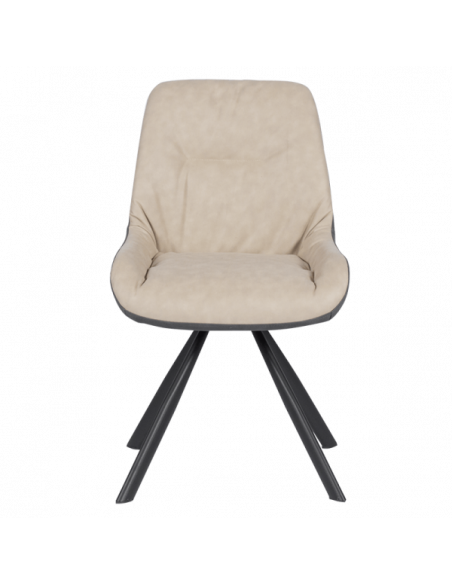 Трапезен стол FROME - крем SF 2