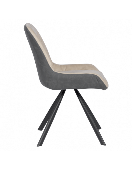 Трапезен стол FROME - крем SF 2