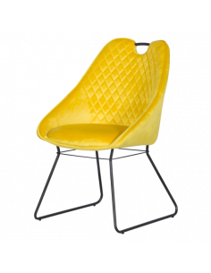 Трапезен стол GEDLING - жълт BF 2 2