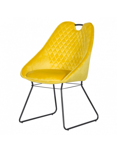 Трапезен стол GEDLING - жълт BF 2