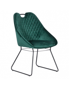 Трапезен стол GEDLING - тъмнозелен BF 2