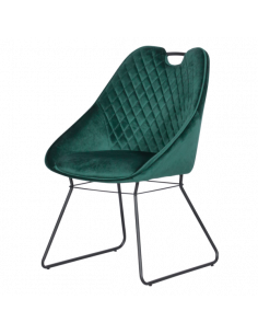 Трапезен стол GEDLING - тъмнозелен BF 2 2