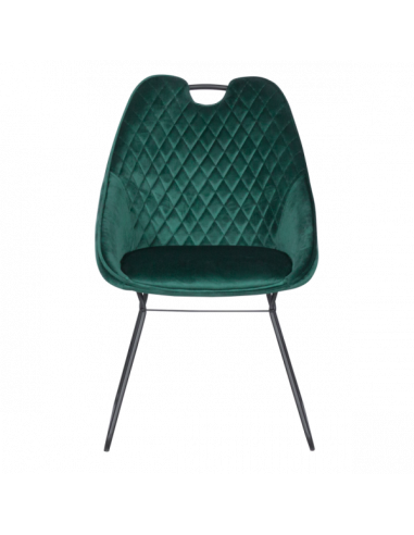 Трапезен стол GEDLING - тъмнозелен BF 2