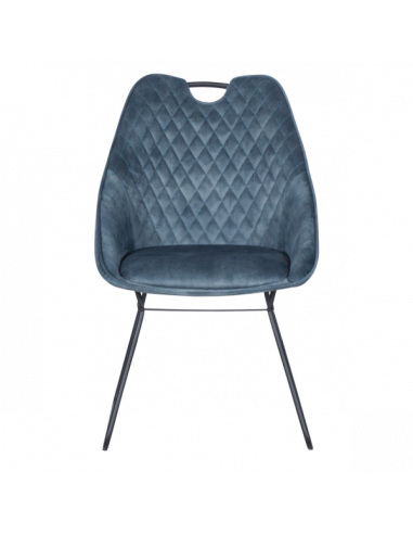 Трапезен стол GEDLING - син MJ 1