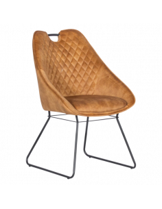 Трапезен стол GEDLING - оранжев MJ 1