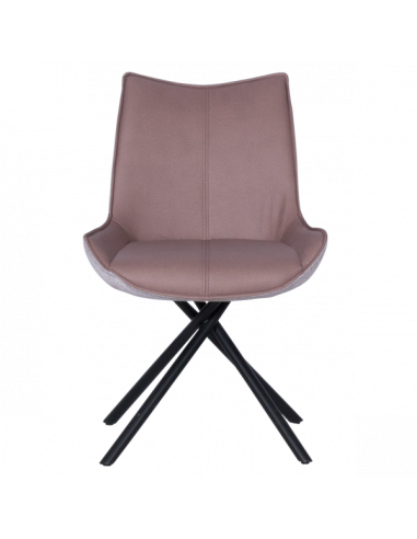 Трапезен стол HALTON - кафяв DX-035