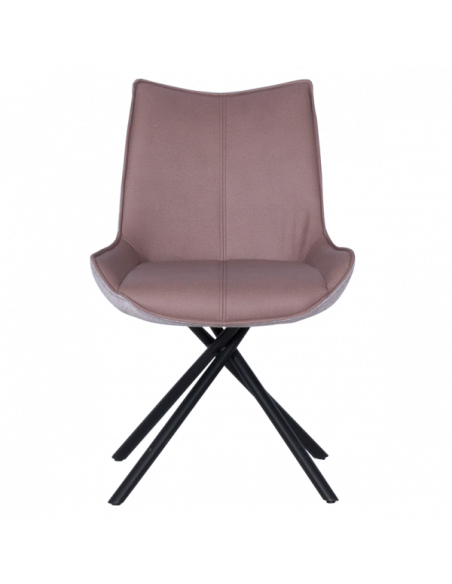 Трапезен стол HALTON - кафяв DX-035