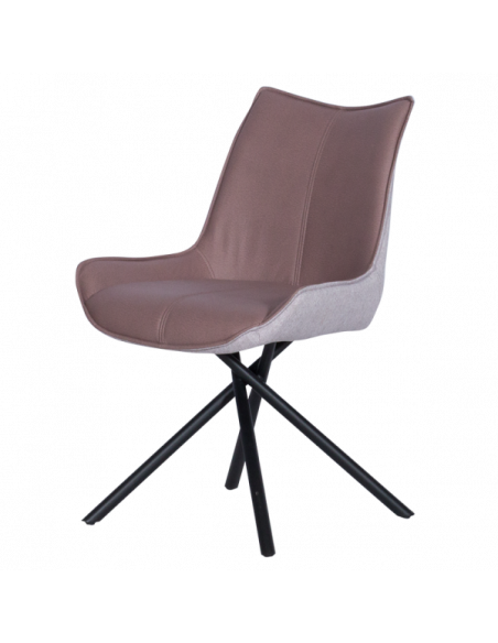 Трапезен стол HALTON - кафяв DX-035