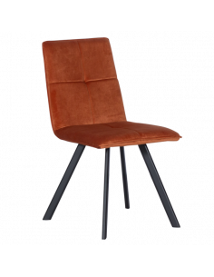 Трапезен стол Carmen 516 X - оранжев