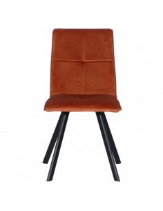 Трапезен стол Carmen 516 X - оранжев 2