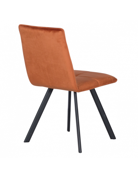 Трапезен стол Carmen 516 X - оранжев