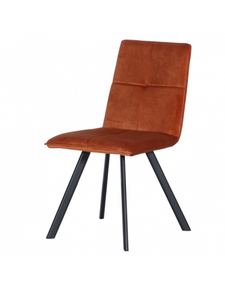 Трапезен стол Carmen 516 X - оранжев