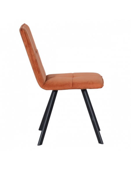 Трапезен стол Carmen 516 X - оранжев