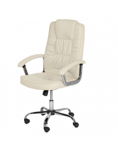 Президентски офис стол Carmen 6081 - крем 2