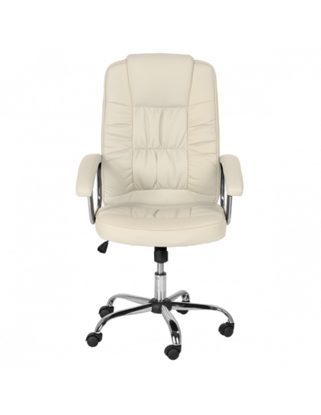 Президентски офис стол Carmen 6081 - крем