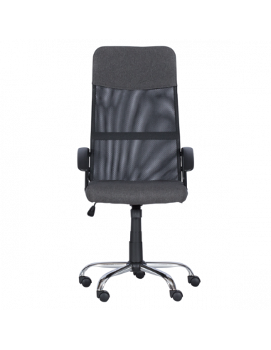 Президентски офис стол Carmen 6592-1 - сив-черен