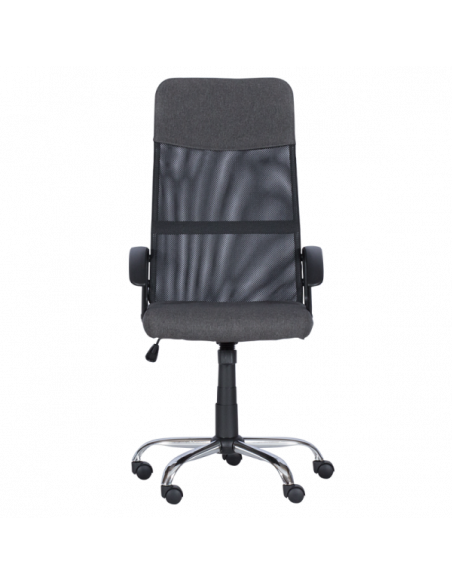 Президентски офис стол Carmen 6592-1 - сив-черен