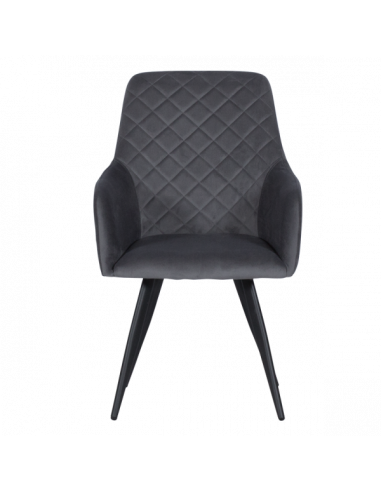 Трапезен стол ETON P - тъмносив HLR