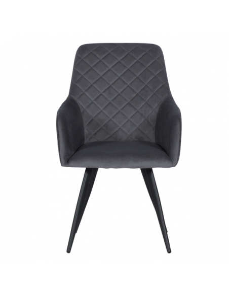 Трапезен стол ETON P - тъмносив HLR