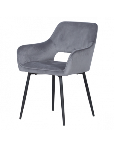 Трапезен стол REDCAR P - светлосив HLR