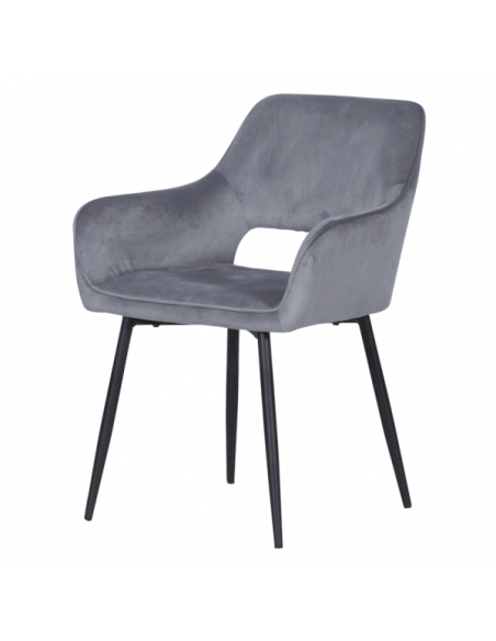 Трапезен стол REDCAR P - светлосив HLR