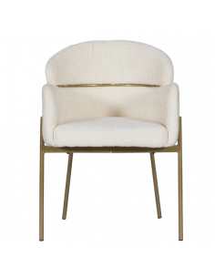 Трапезен стол CROTONE 1 - крем 2